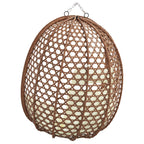Hängesessel ohne Gestell Poly-Rattan 92 x 57,5 x 110 cm