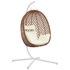 Hängesessel ohne Gestell Poly-Rattan 92 x 57,5 x 110 cm