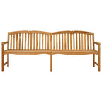 Handgefertigte Rosenbank Natur 228 x 61 x 94,5 cm