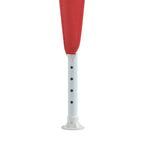 Party-Zelt 250 x 250 x 240 cm Rot PE und Stahl