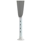 Party-Zelt 250 x 250 x 240 cm Hellgrau PE und Stahl