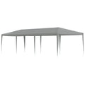 Partyzelt Hellgrau 900 x 300 x 255 cm PE und Stahl