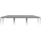 Partyzelt Hellgrau 900 x 300 x 255 cm PE und Stahl
