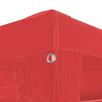 Partyzelt Rot 1200 x 300 x 255 cm PE und Stahl