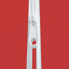 Party-Zelt Rot 250 x 250 x 240 cm PE und Stahl