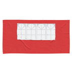 Party Zelt Seitenteil 2 pcs 400 x 195 cm Rot PE und Stahl