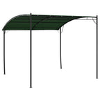 Pavillon 3 x 3 x 2,55 m Grün Stoff und Aluminium 180 gsm