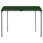 Pavillon 3 x 3 x 2,55 m Grün Stoff und Aluminium 180 gsm