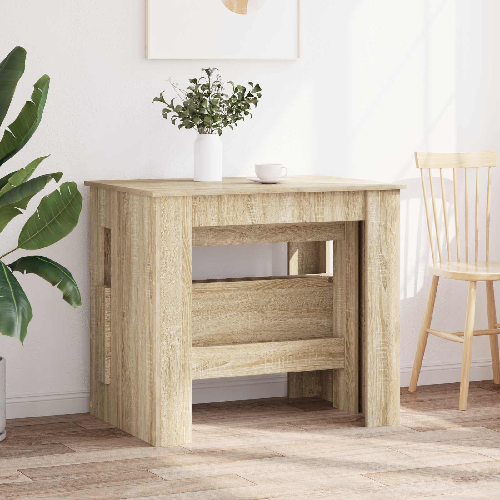 Esstisch 180 x 85 x 75 cm Holzwerkstoff Sonoma-Eiche