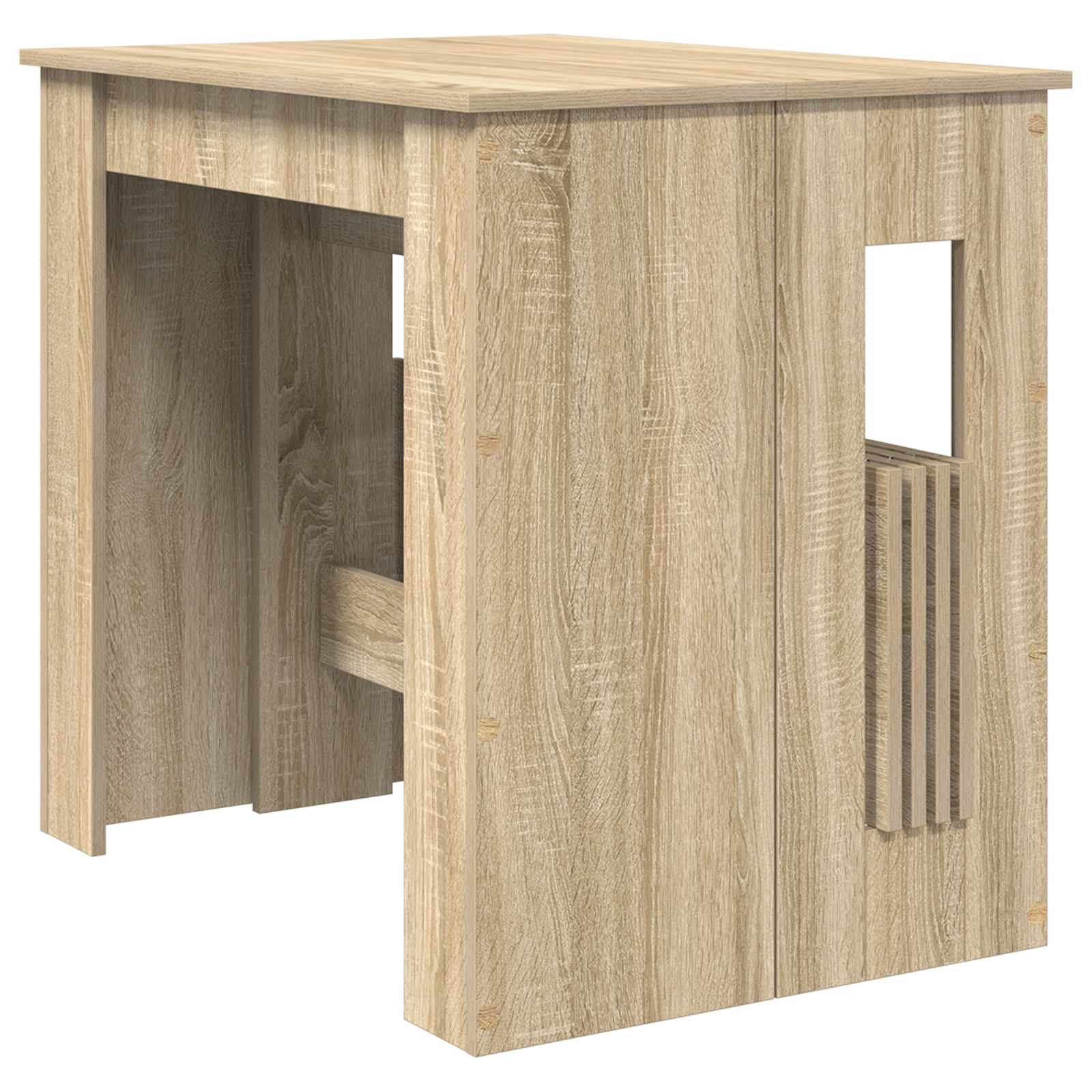 Esstisch 180 x 85 x 75 cm Holzwerkstoff Sonoma-Eiche