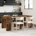 Esstisch 180 x 85 x 75 cm Holzwerkstoff Geräucherte Eiche