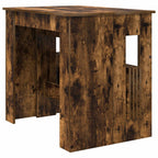 Esstisch 180 x 85 x 75 cm Holzwerkstoff Geräucherte Eiche