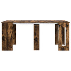 Esstisch 180 x 85 x 75 cm Holzwerkstoff Geräucherte Eiche