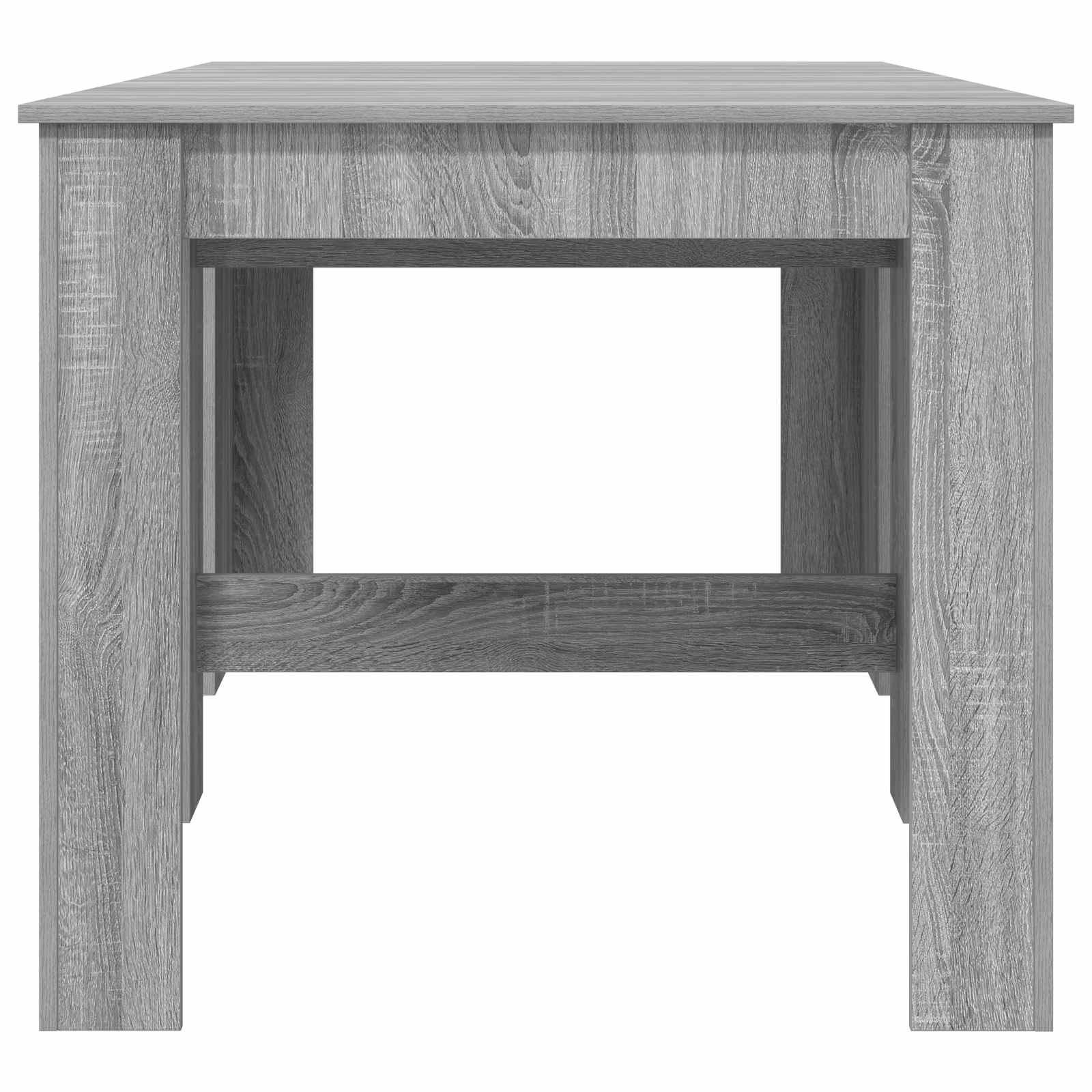 Esstisch 180 x 85 x 75 cm Holzwerkstoff Grau Sonoma