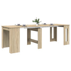 Esstisch 240 x 85 x 75 cm Holzwerkstoff Sonoma-Eiche
