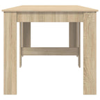 Esstisch 240 x 85 x 75 cm Holzwerkstoff Sonoma-Eiche