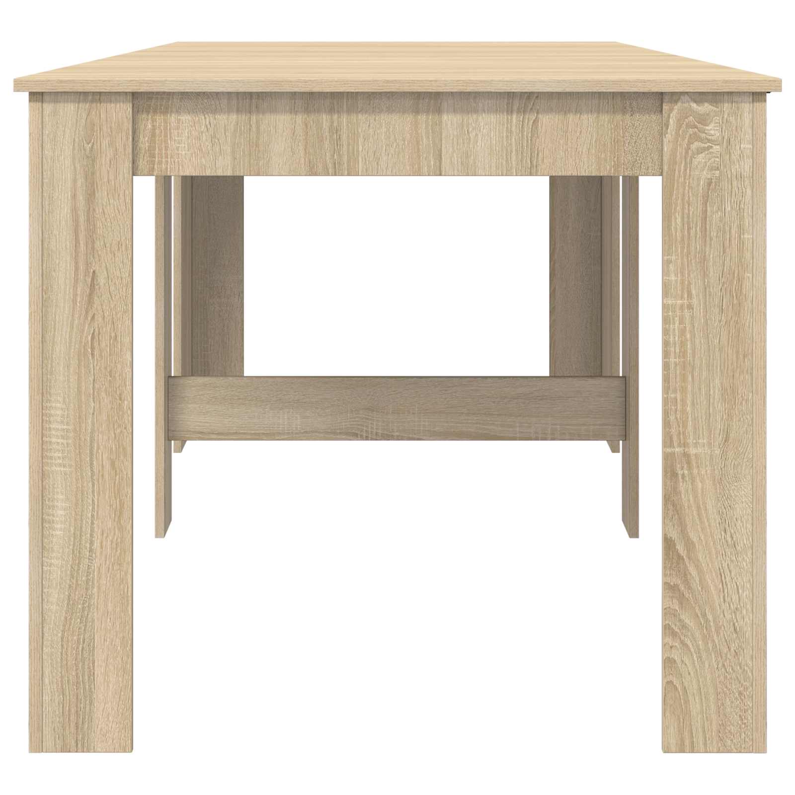 Esstisch 240 x 85 x 75 cm Holzwerkstoff Sonoma-Eiche