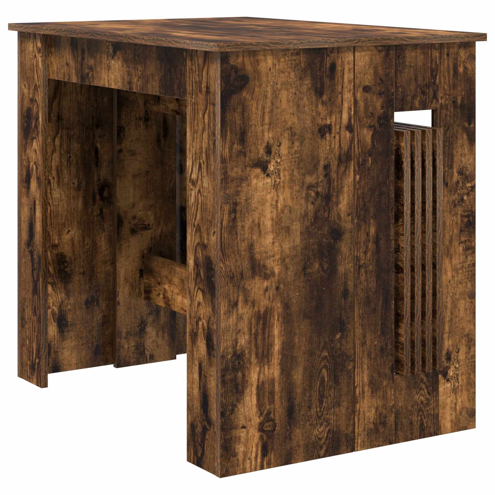 Esstisch 240 x 85 x 75 cm Holzwerkstoff Geräucherte Eiche