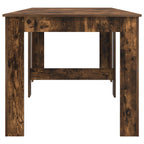 Esstisch 240 x 85 x 75 cm Holzwerkstoff Geräucherte Eiche
