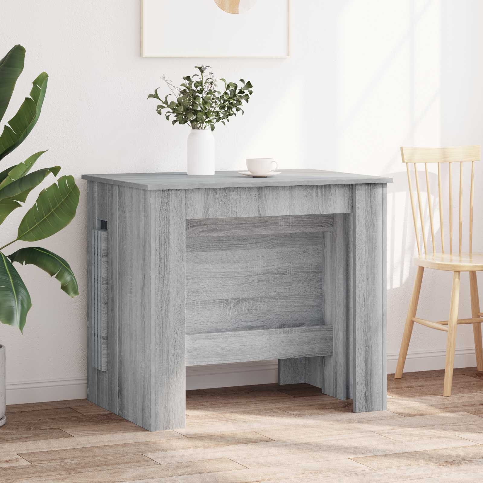Esstisch 240 x 85 x 75 cm Holzwerkstoff Grau Sonoma