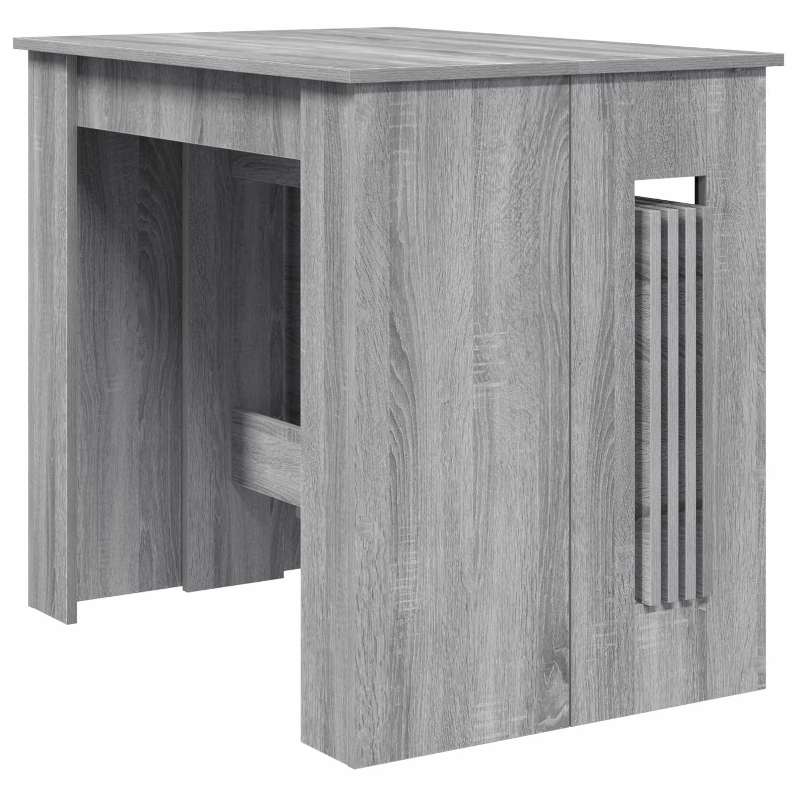 Esstisch 240 x 85 x 75 cm Holzwerkstoff Grau Sonoma