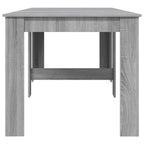 Esstisch 240 x 85 x 75 cm Holzwerkstoff Grau Sonoma