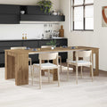 Esstisch 240 x 85 x 75 cm Holzwerkstoff Artisan-Eiche