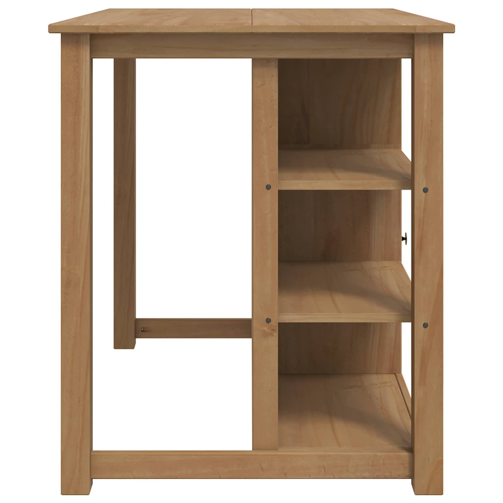 Küchentrolley mit Tür PANAMA 2 pcs Honigwachs 112 x 77 x 90 cm