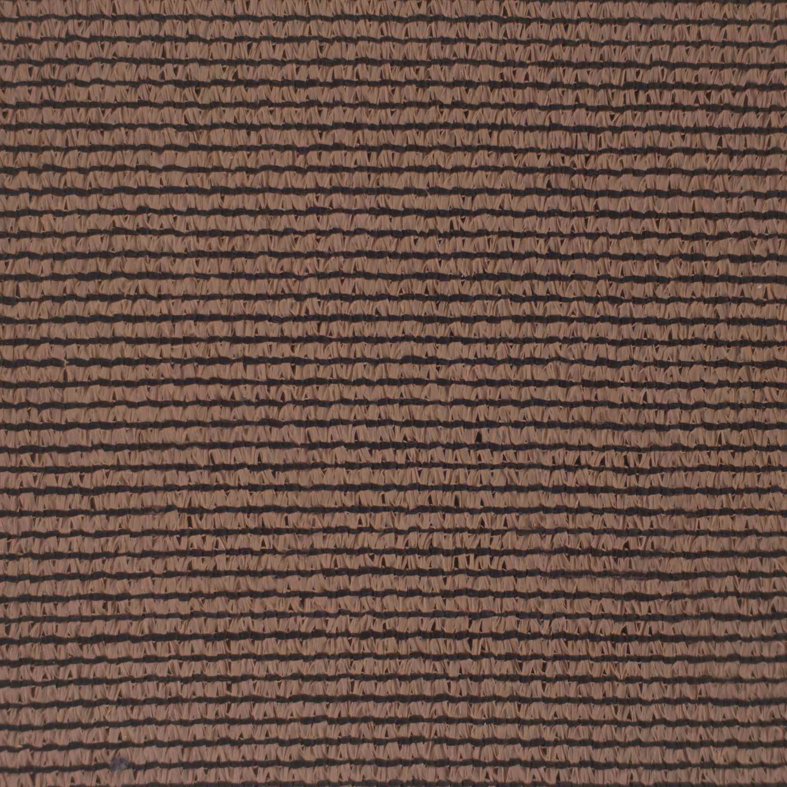 Balkonsichtschutz Braun 90 x 1000 cm HDPE und Aluminium