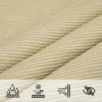 Sonnensegel Beige 2,5 x 6 m HDPE