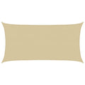 Sonnensegel Beige 2,5 x 6 m HDPE