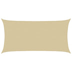 Sonnensegel Beige 2,5 x 6 m HDPE