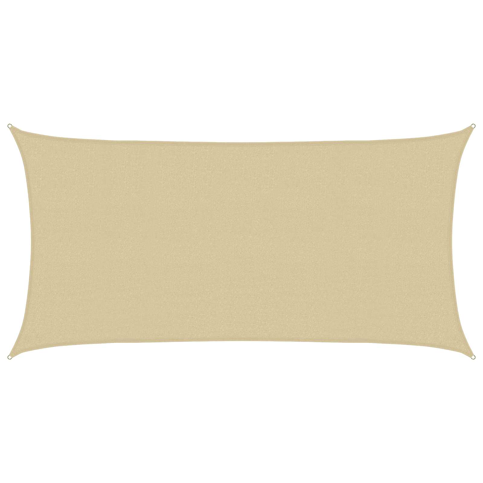 Sonnensegel Beige 2,5 x 6 m HDPE