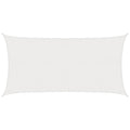 Sonnensegel Weiß 2,5 x 6 m HDPE
