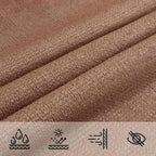 Sonnensegel Taupe 2 x 6 m HDPE