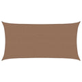 Sonnensegel Taupe 2 x 6 m HDPE