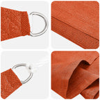 Sonnensegel Orange 2 x 6 m HDPE