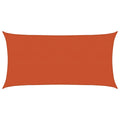 Sonnensegel Orange 2 x 6 m HDPE