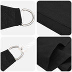 Sonnensegel Schwarz 2,5 x 6 m HDPE