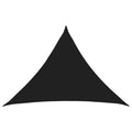 Sonnensegel Schwarz 7 x 5 x 5 m HDPE