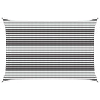 Sonnensegel Anthrazit und Weiß 4 x 5 m HDPE