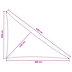 Sonnensegel 3 x 4 x 5 m HDPE