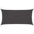 Sonnensegel Anthrazit 2 x 6 m HDPE