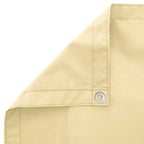 Balkon Sichtschutz 180 x 1000 cm Stoff mit PU-Beschichtung Sand
