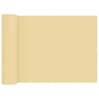 Balkon Sichtschutz 180 x 1000 cm Stoff mit PU-Beschichtung Sand