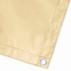 Balkon Sichtschutz 1,5 x 25 m Stoff mit PU-Beschichtung Beige