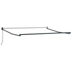 Einziehbare Markise Sand 2,5 x 2 m 100% Polyester und Aluminium