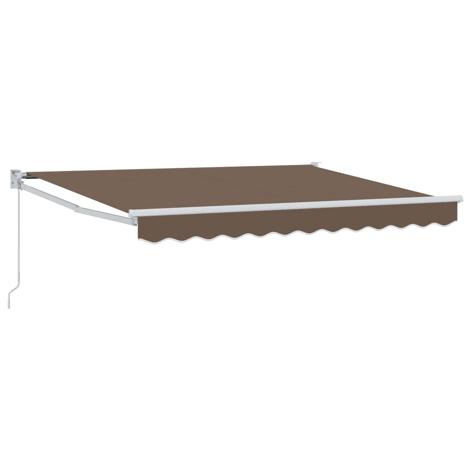 Einziehbare Markise Taupe 3,5 x 2 m