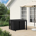 Garten Esszimmerstühle 2 pcs Anthrazit und Taupe PP