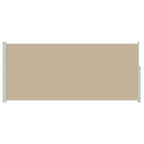 Ausziehbares Seitenmarkise Beige 600 x 180 cm Polyester